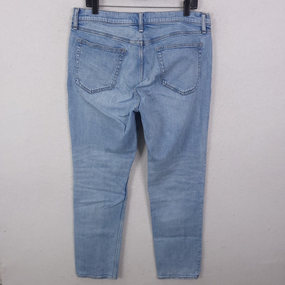 Rag & Bone Fit 2 Slim Jeans Mens 34x30 Light Wash Flynn MED23S1223FFFL Denim